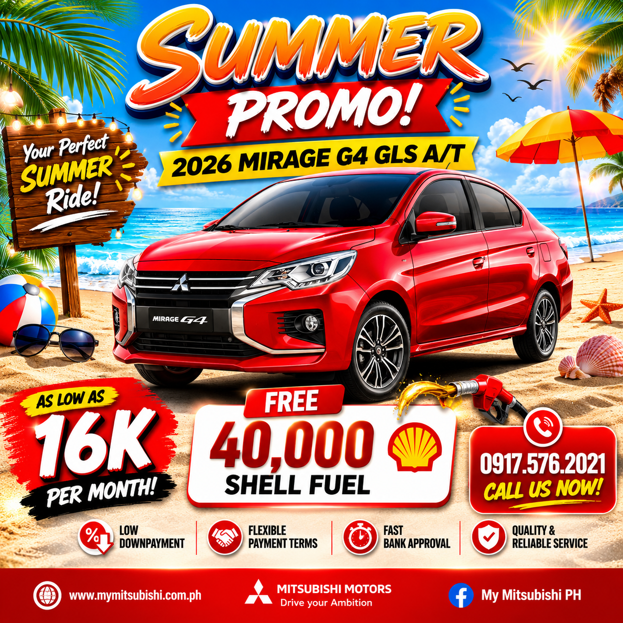2026 MIRAGE G4 GLS A/T