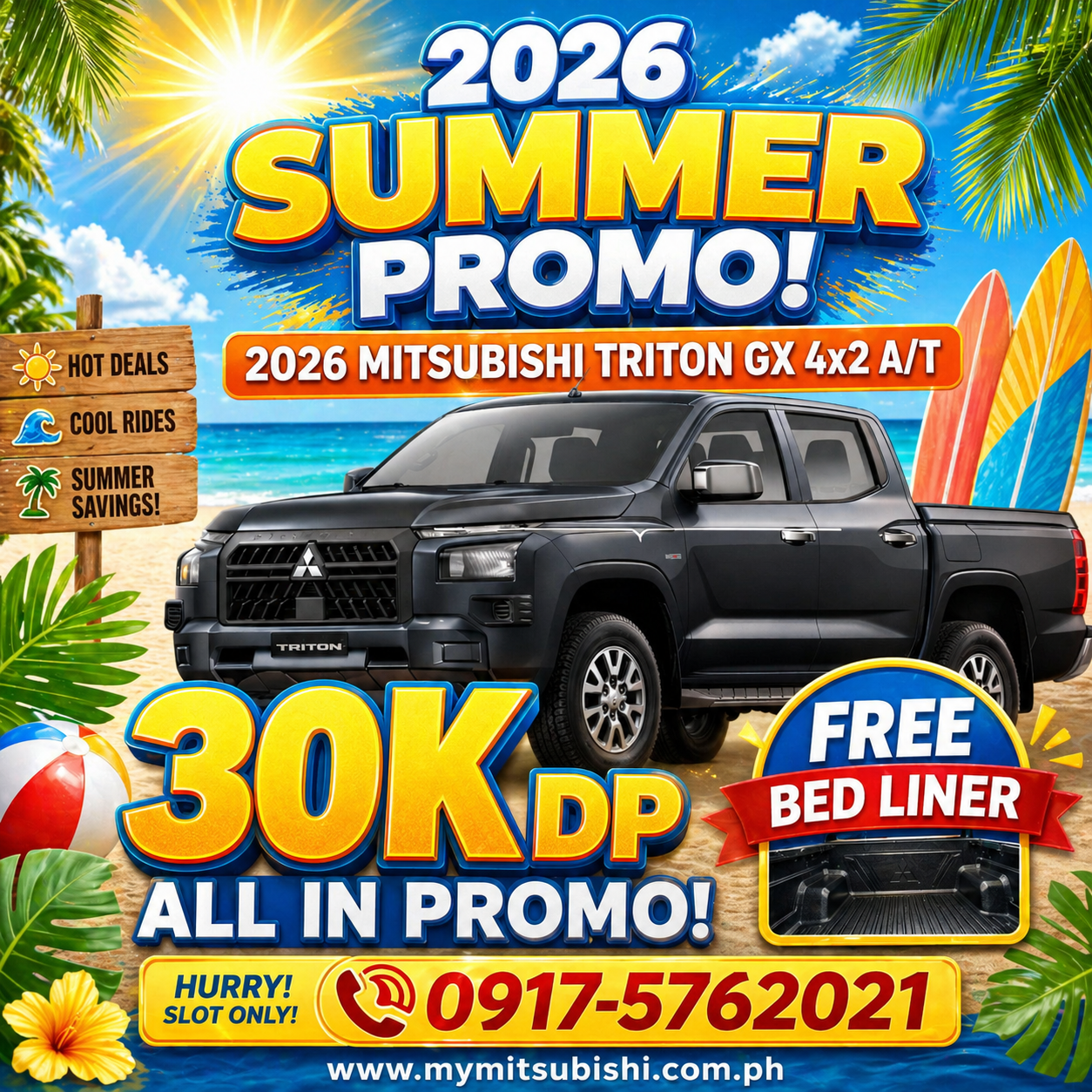 2026 TRITON GX 2.4D 2WD AT