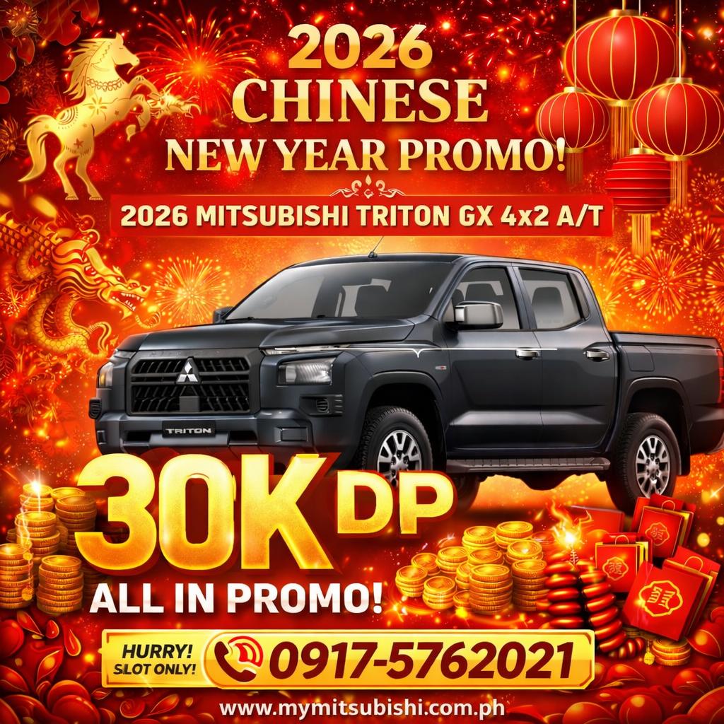 2026 TRITON GX 2.4D 2WD AT