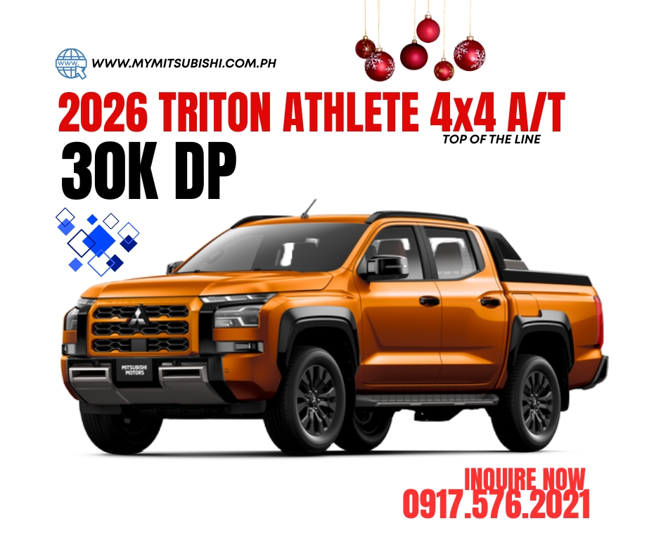 2026 TRITON ATHLETE 2.4D 4WD A/T