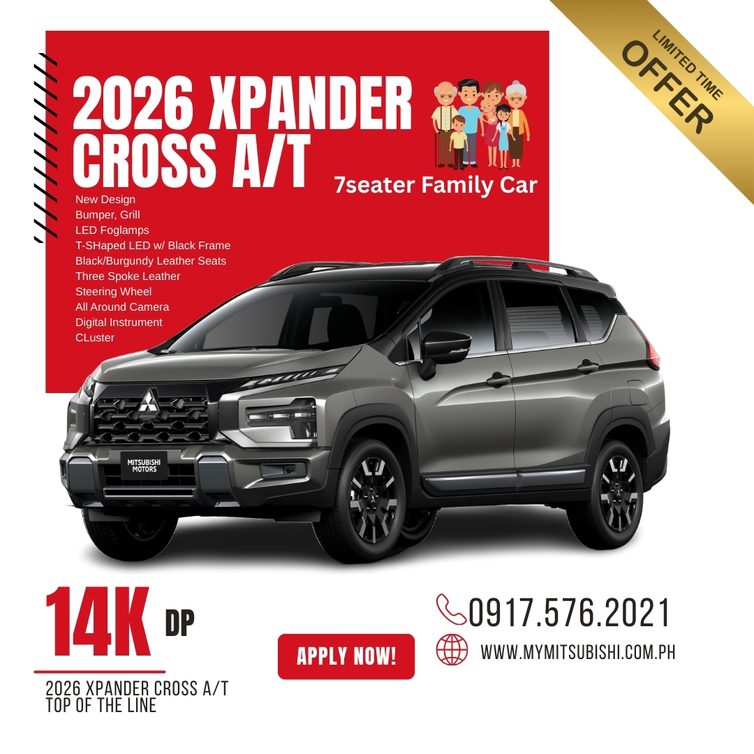 2026 XPANDER CROSS Two-Tone Green