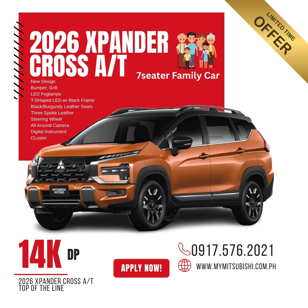 2026 XPANDER CROSS Two-Tone Green
