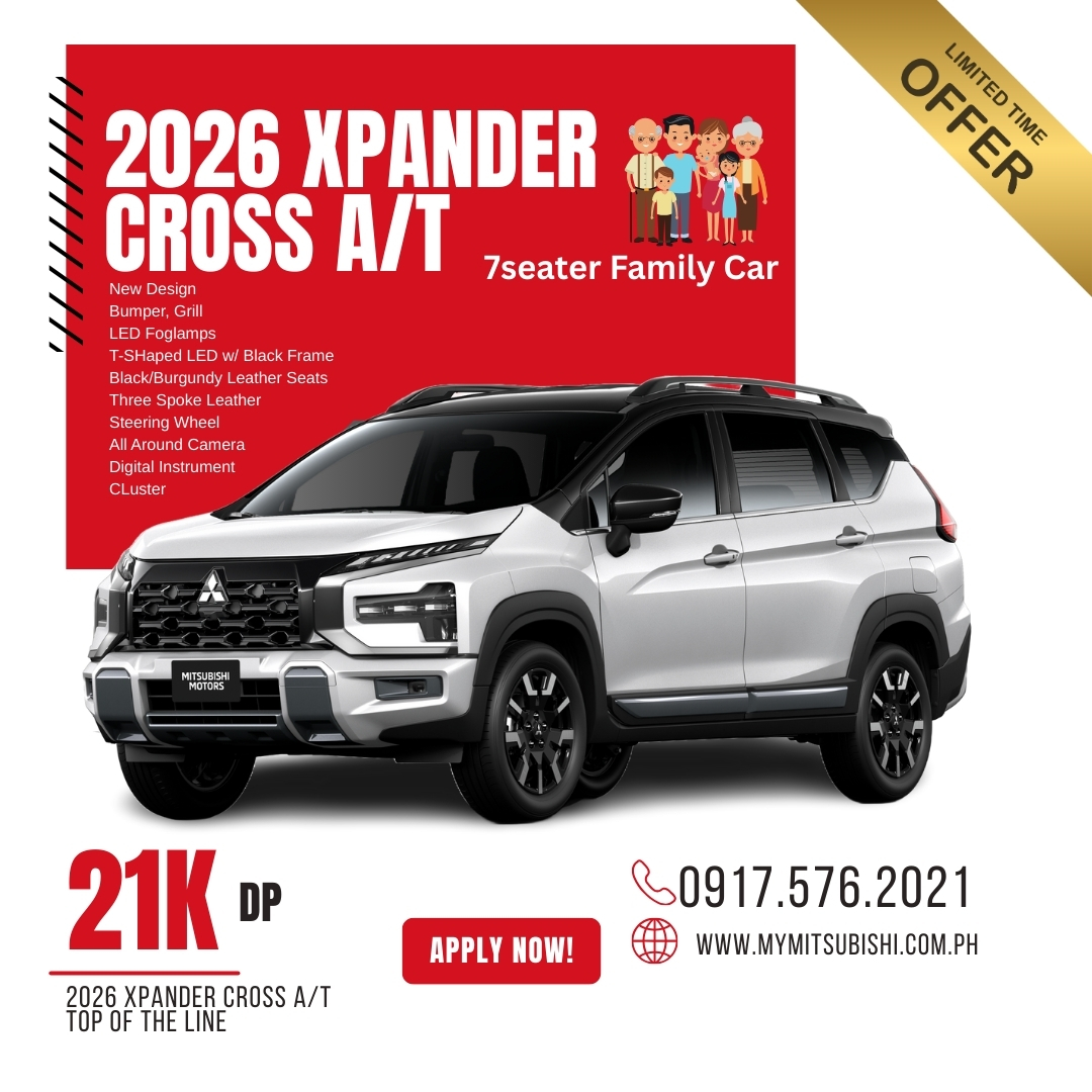 2026 XPANDER CROSS Two-Tone White
