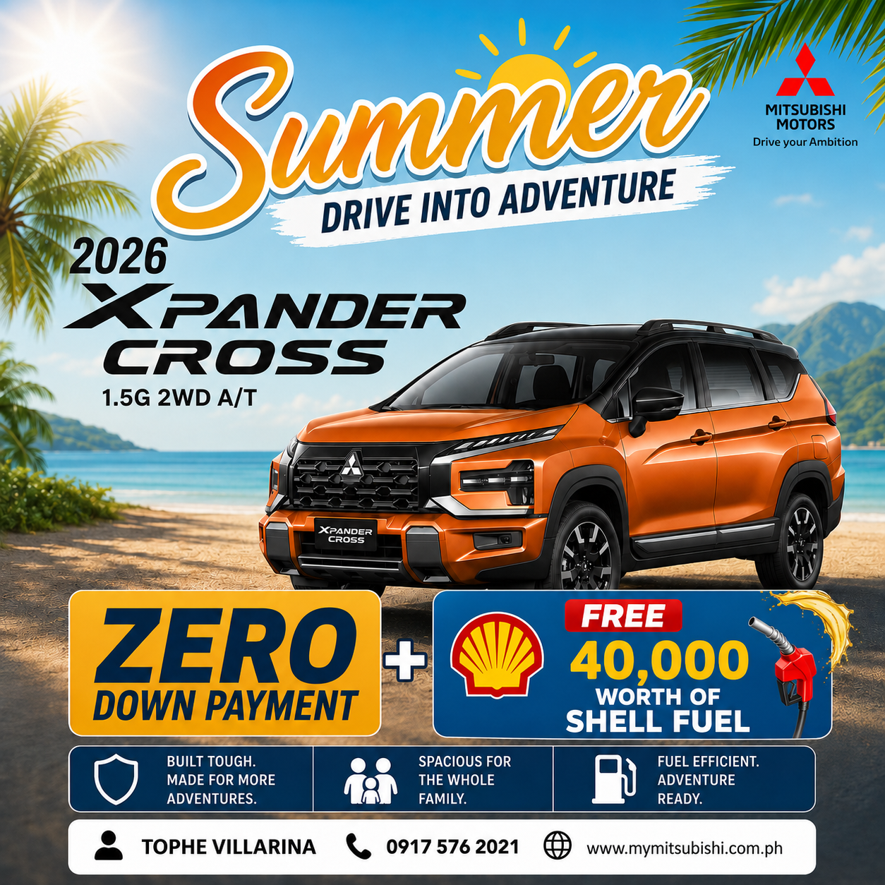 XPANDER CROSS 1.5G 2WD AT 2026